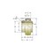 Ami Bearings SINGLE ROW BALL BEARING - 30MM ZINC NORMAL WIDE SET SCREW BEARING INSERT UC206MZ2 - alternate 2